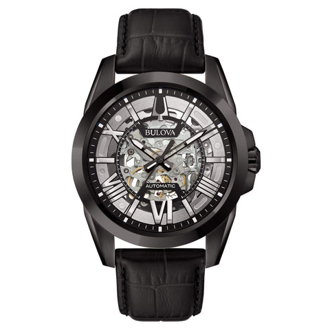 Orologio Uomo Automatico Bulova Sutton Skeleton - 98A304