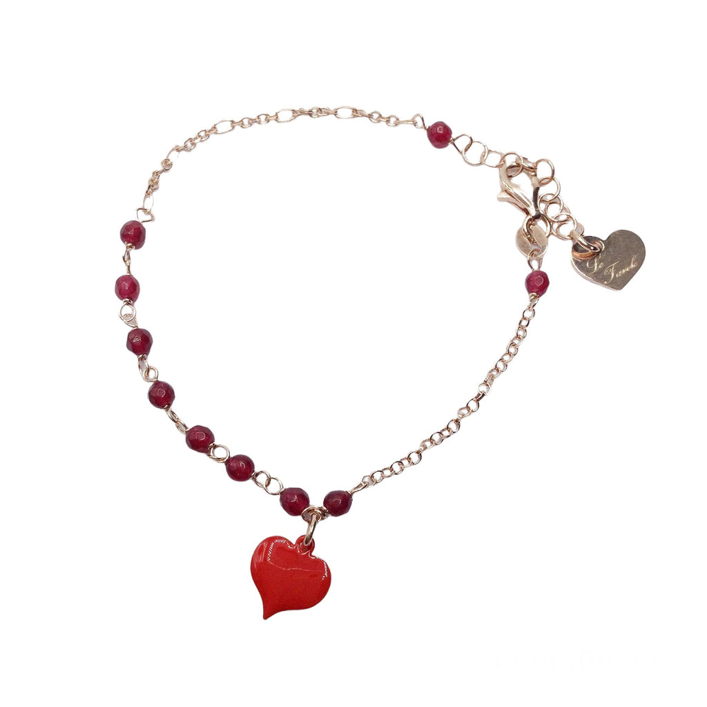 Bracciale Cuore Rosso - Le Favole