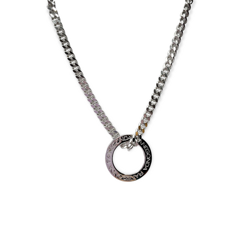 Collana Unisex Cerchio in Argento - CA010913