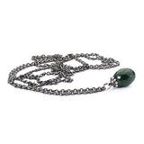 Collana d'Argento con Malachite RITIRATA Trollbeads - TAGFA-00036